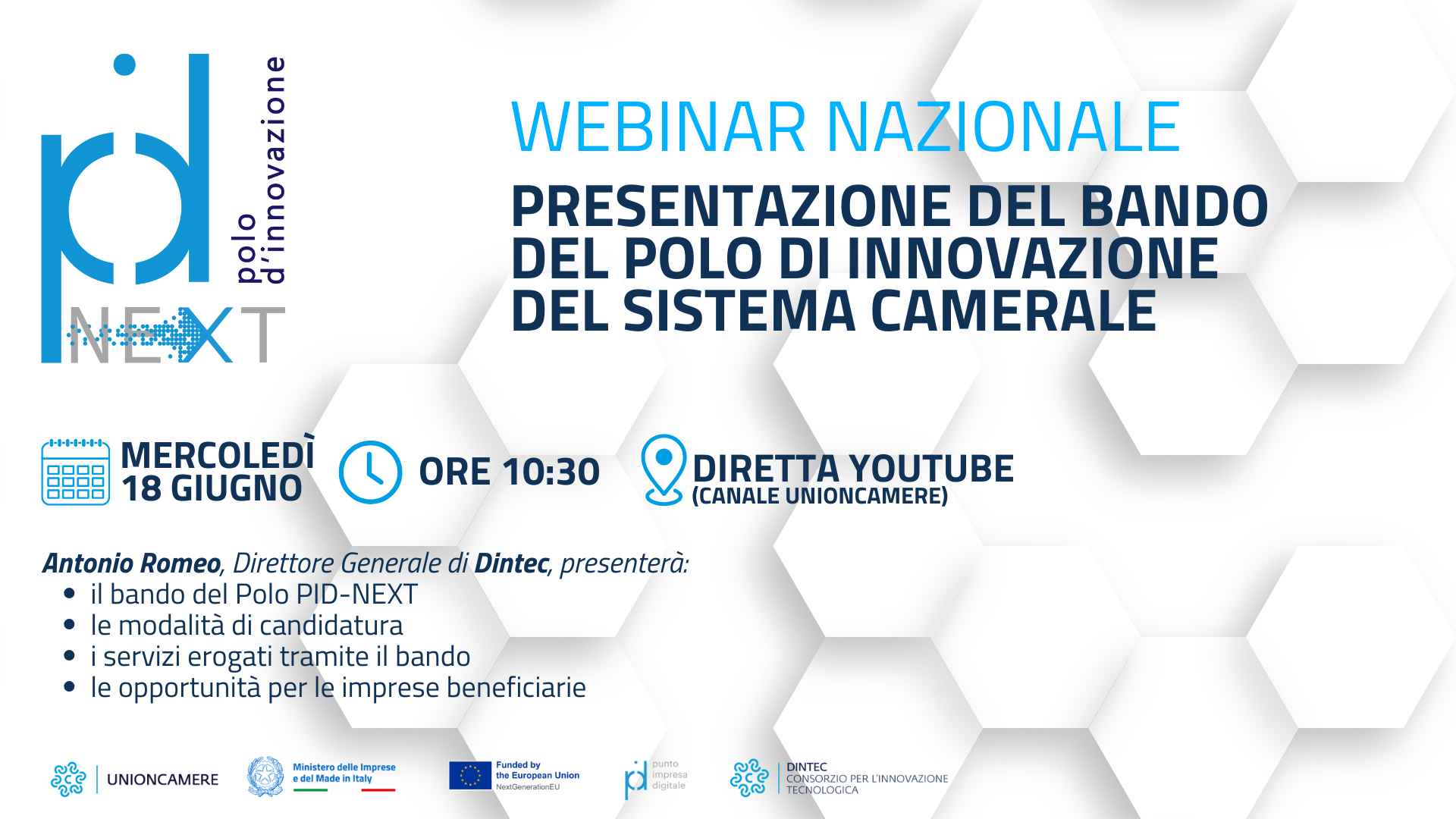 PID NEXT 18 GIUGNO